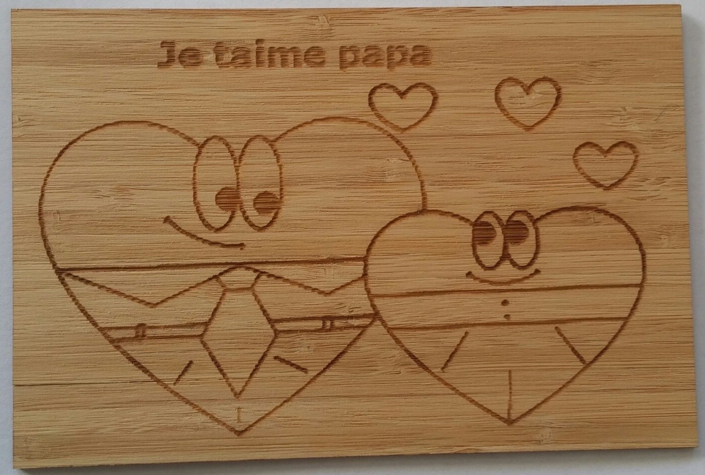 images Coeur Mandala Papa carte en bois je t aime papa coeurs